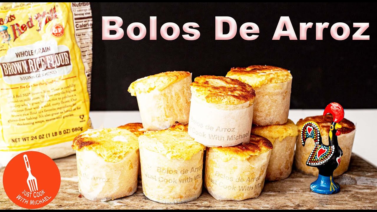 Bolos De Arroz - Portuguese Rice Muffins