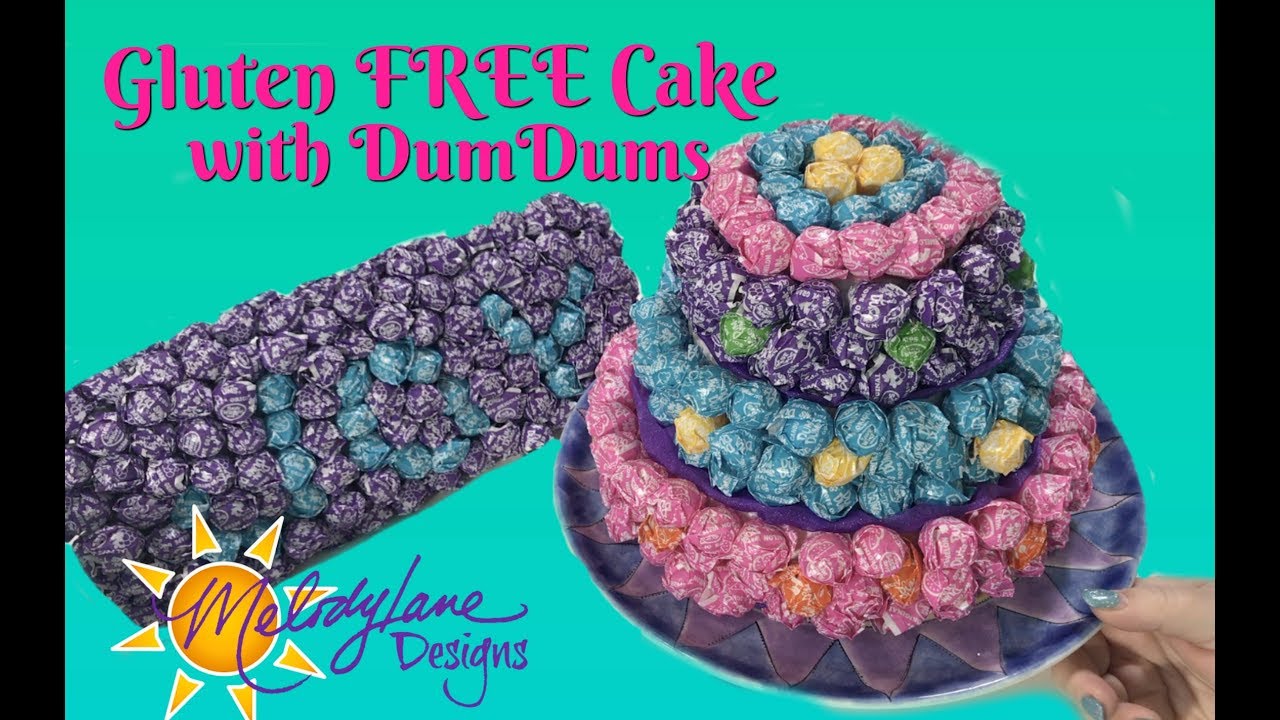 Gluten-Free Cake Made With DumDums Lollipops - Fun Party Decor