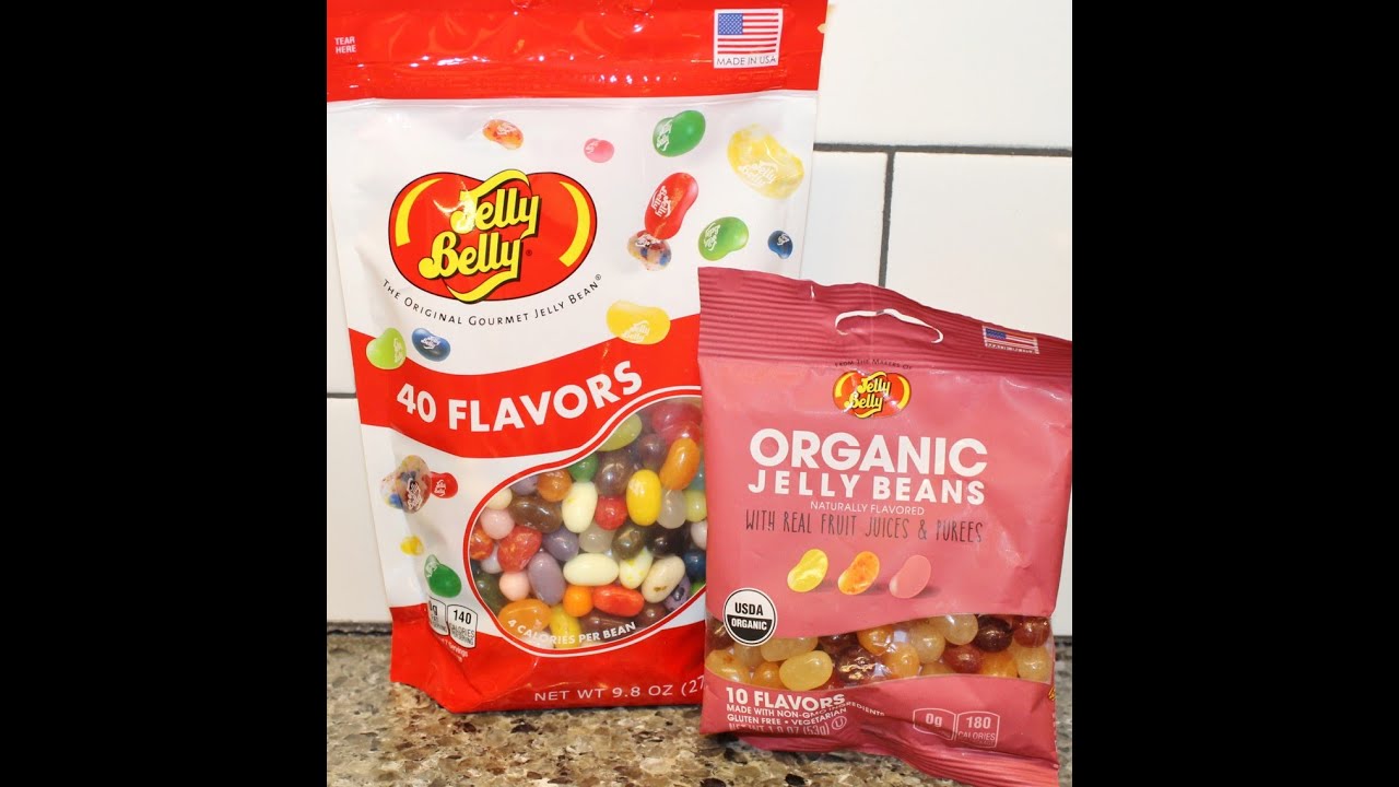 Jelly Belly: Original vs Organic Jelly Bean Comparison