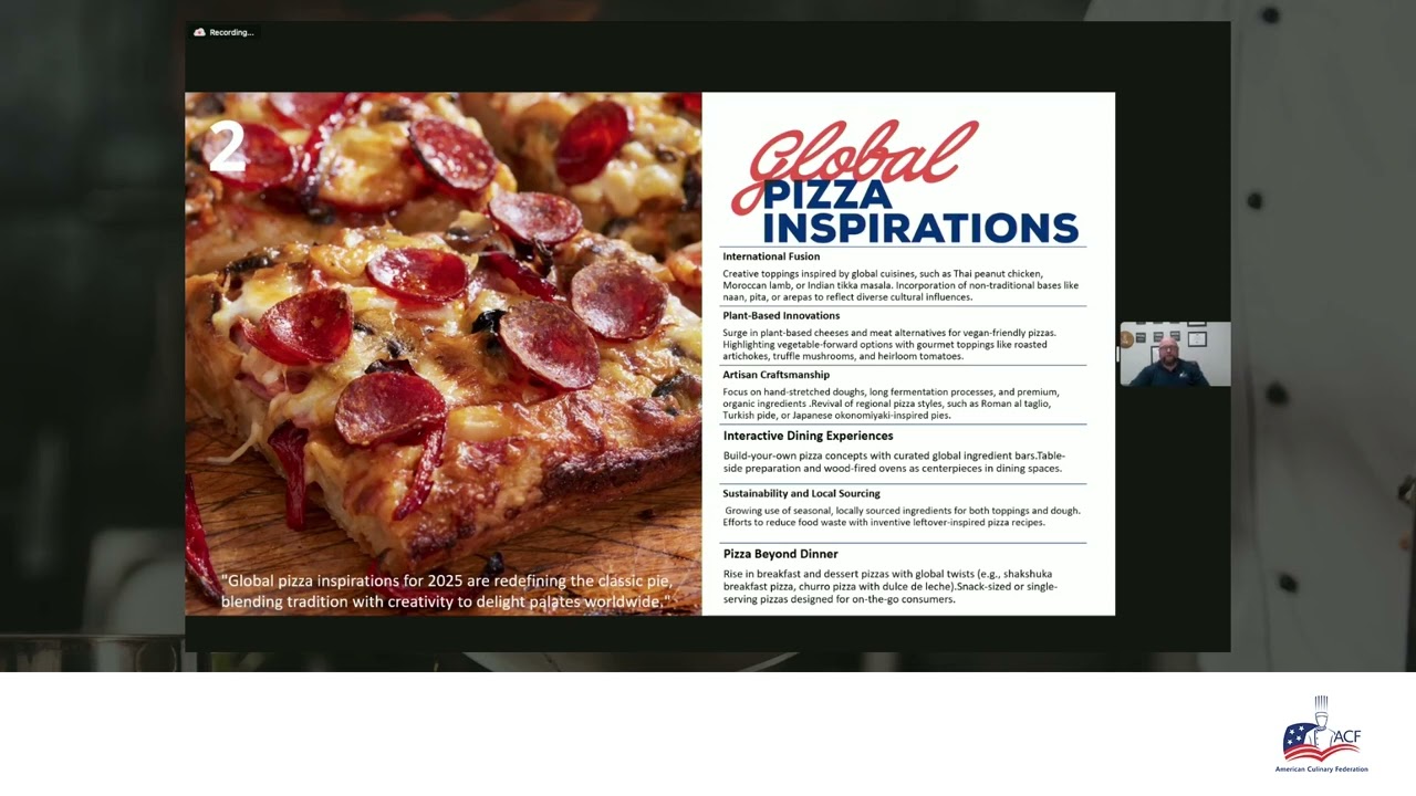 ACF Chef's Table Webinar Series: An Introduction to ACF's 2025 Trend Report
