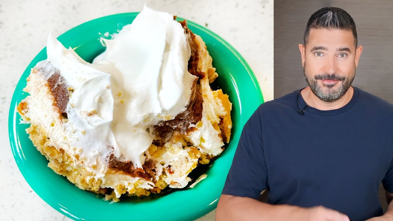 "Next Best Thing To Robert Redford" - CREAMY CHOCOLATE DESSERT RECIPE!