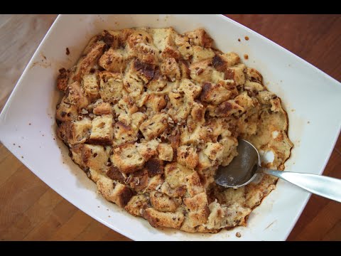 Best Cinnamon Roll Bread Pudding | SAM THE COOKING GUY