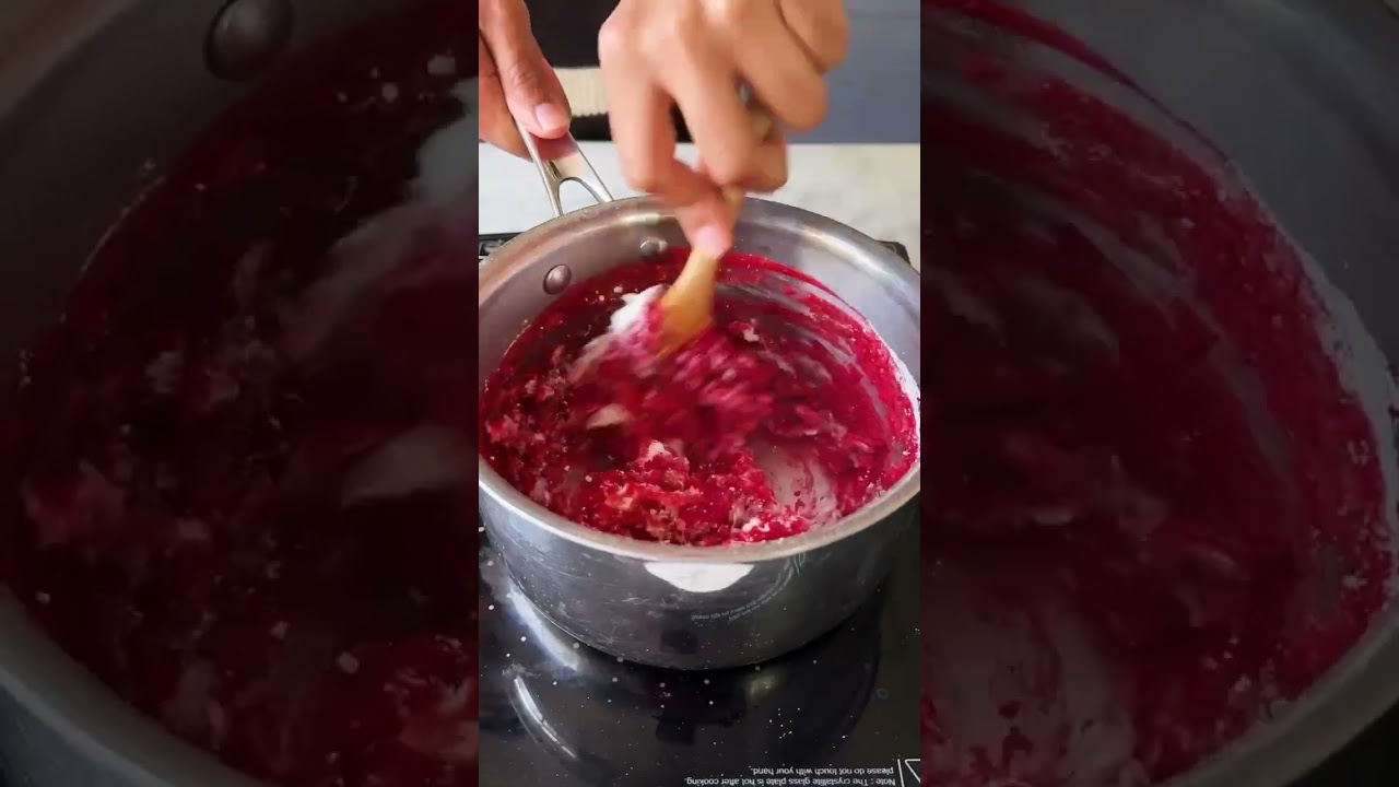 *BEST EVER* RED VELVET CHURROS 🤌🏻 | HOW TO MAKE CHURROS AT HOME #shorts