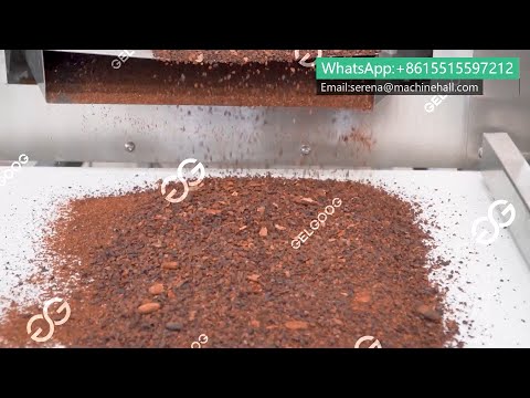 Full Cocoa Bean Processing Line/Cocoa Powder Butter Production Process