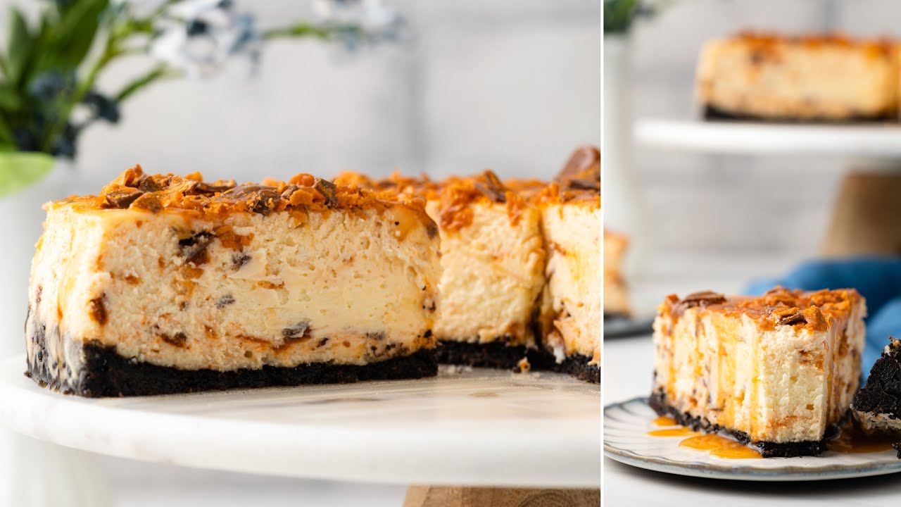 Butterfinger Cheesecake