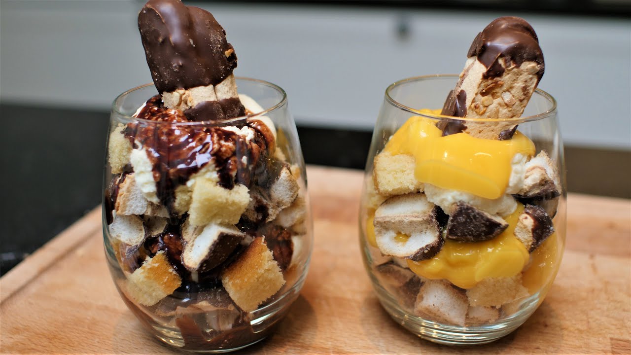 Dessert in 10 minutes, Two Options: Chocolate Trifle or Advocaat Trifle | Nolyns Kitchen
