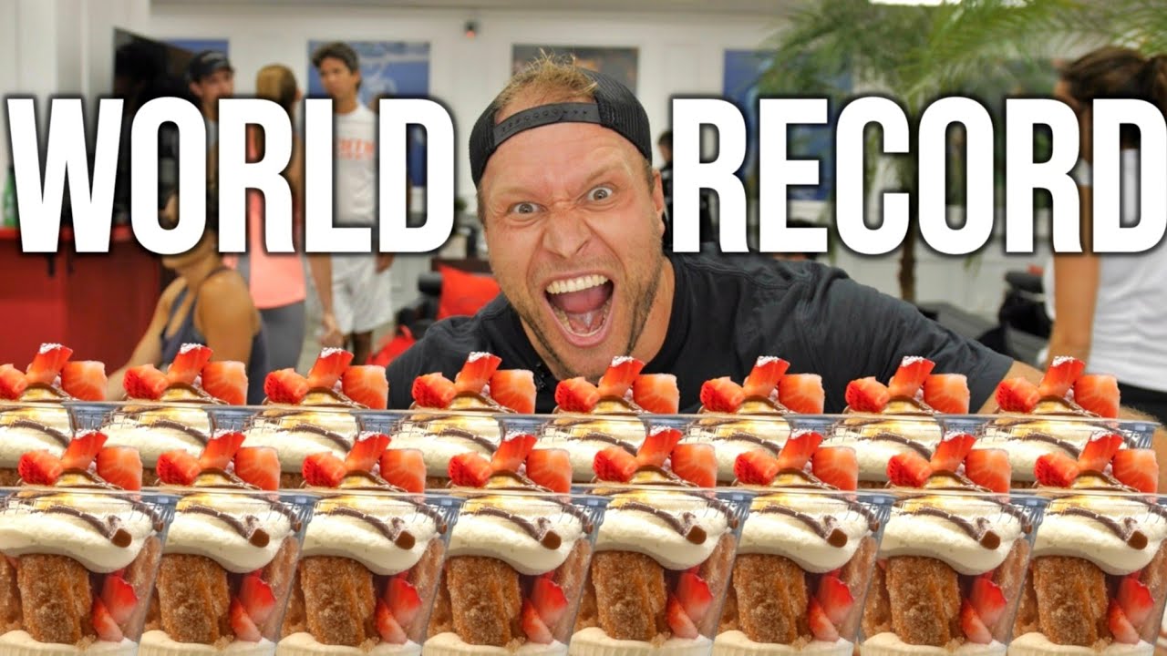 Most Churros Eaten In One Minute (World Record)