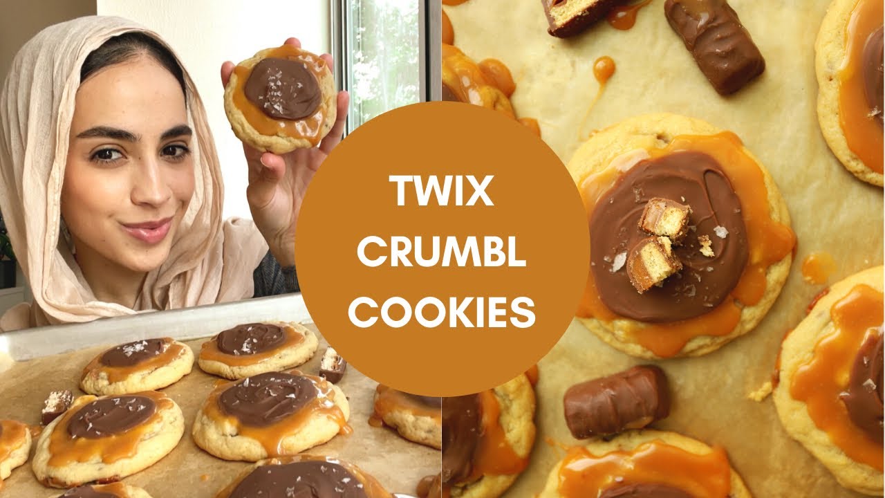 HOW TO MAKE THE BEST TWIX COOKIES - TikTok’s Viral CRUMBL Copycat Recipe