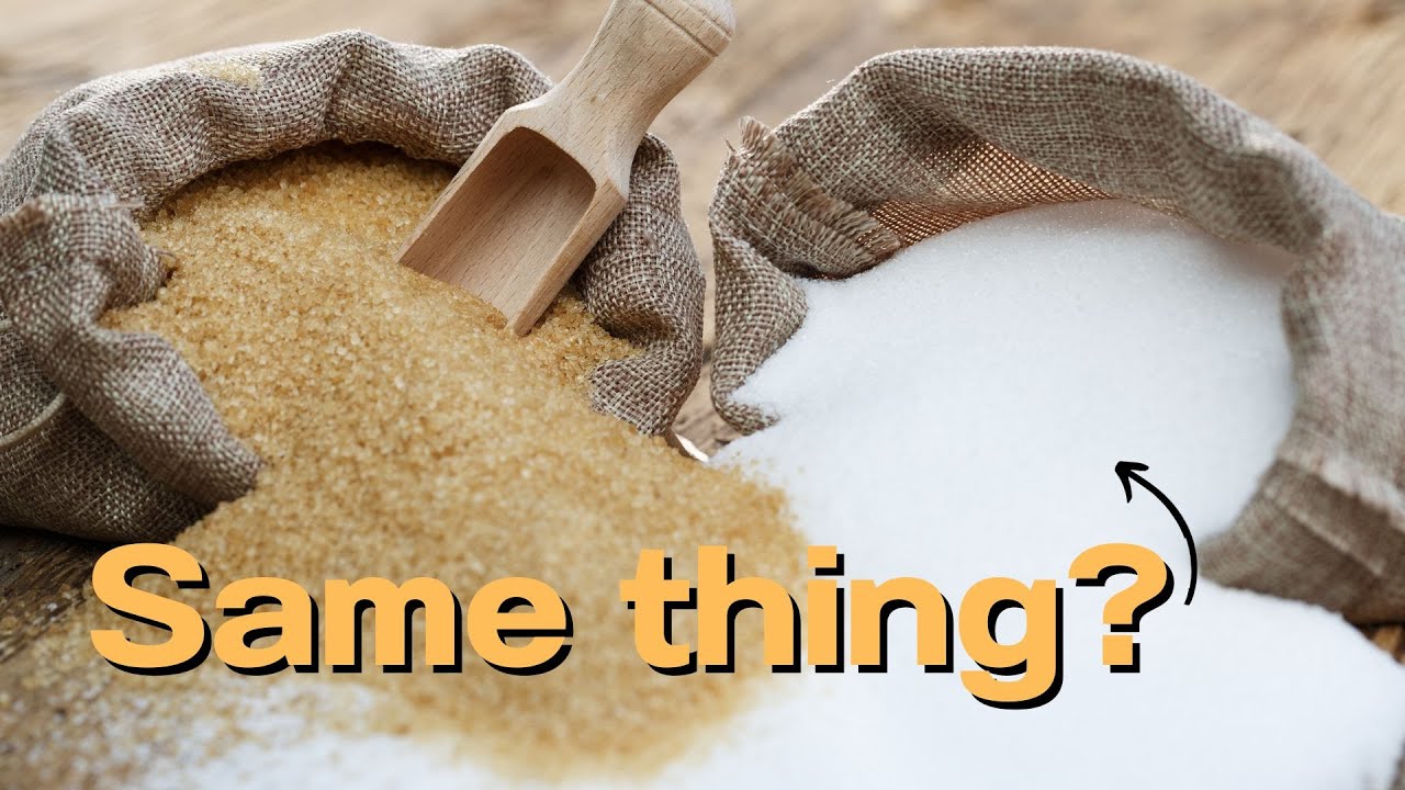 Brown Sugar vs White Sugar // which is better? What's the difference!