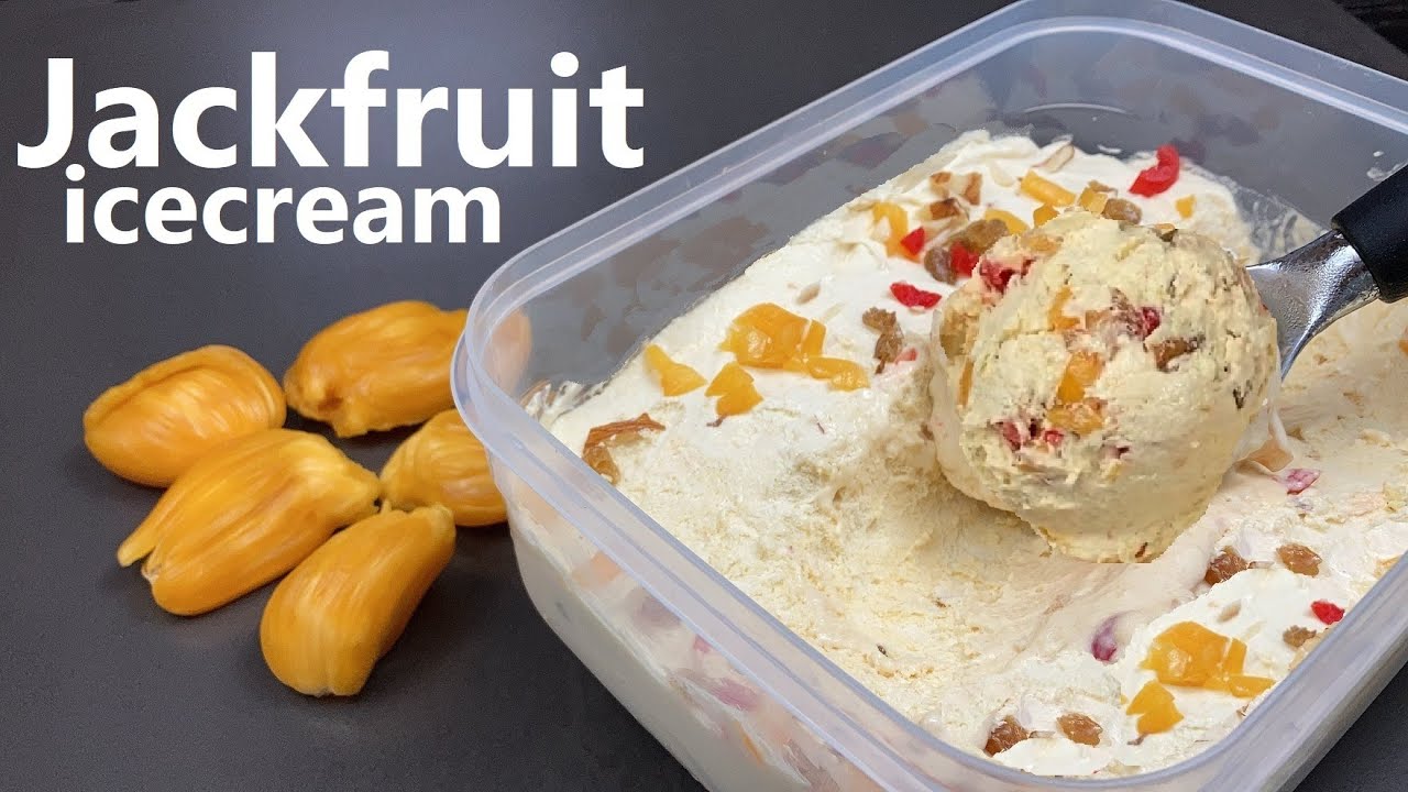 Jackfruit Ice Cream | How to make Jackfruit Ice Cream | Homemade Ice Cream