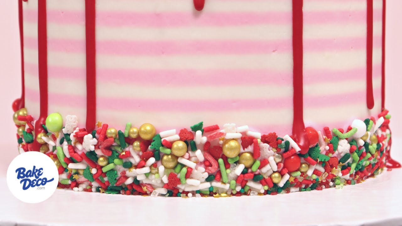 How To Create A Sprinkle Cake Border