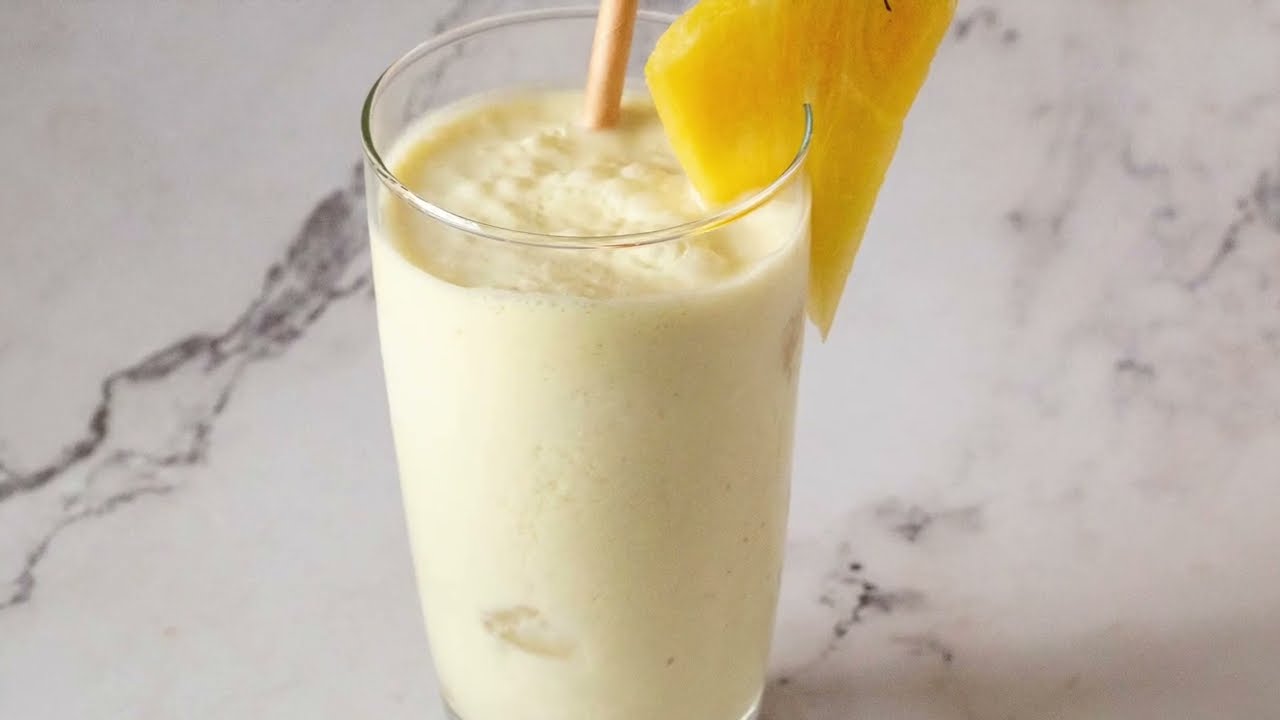 Virgin Colada Pina Colada - Pineapple Coconut Mocktail Recipe