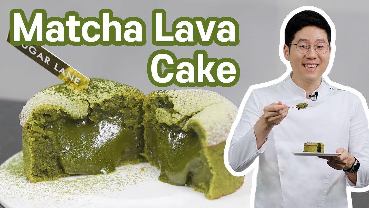 Irresistible Melting Matcha Lava Cake | Fondant au Matcha