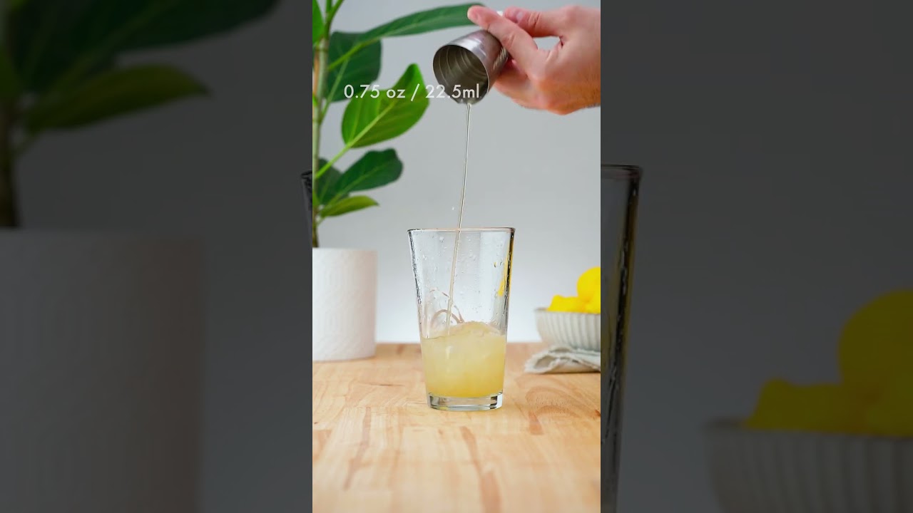 Bees Knees - a Delicious Gin Honey Sour!