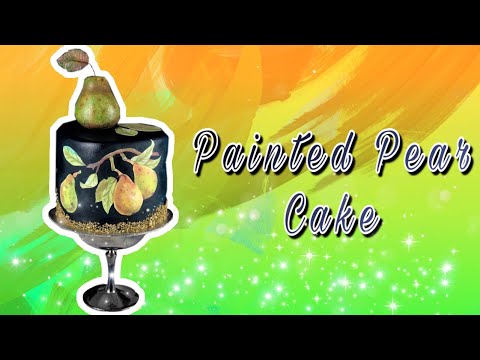 Gluten Free Painted Cake
