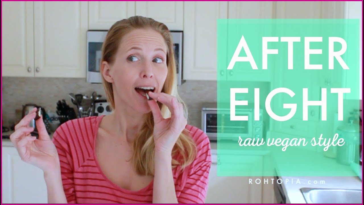 Recipe for After Eight Peppermint Patties, raw vegan style!