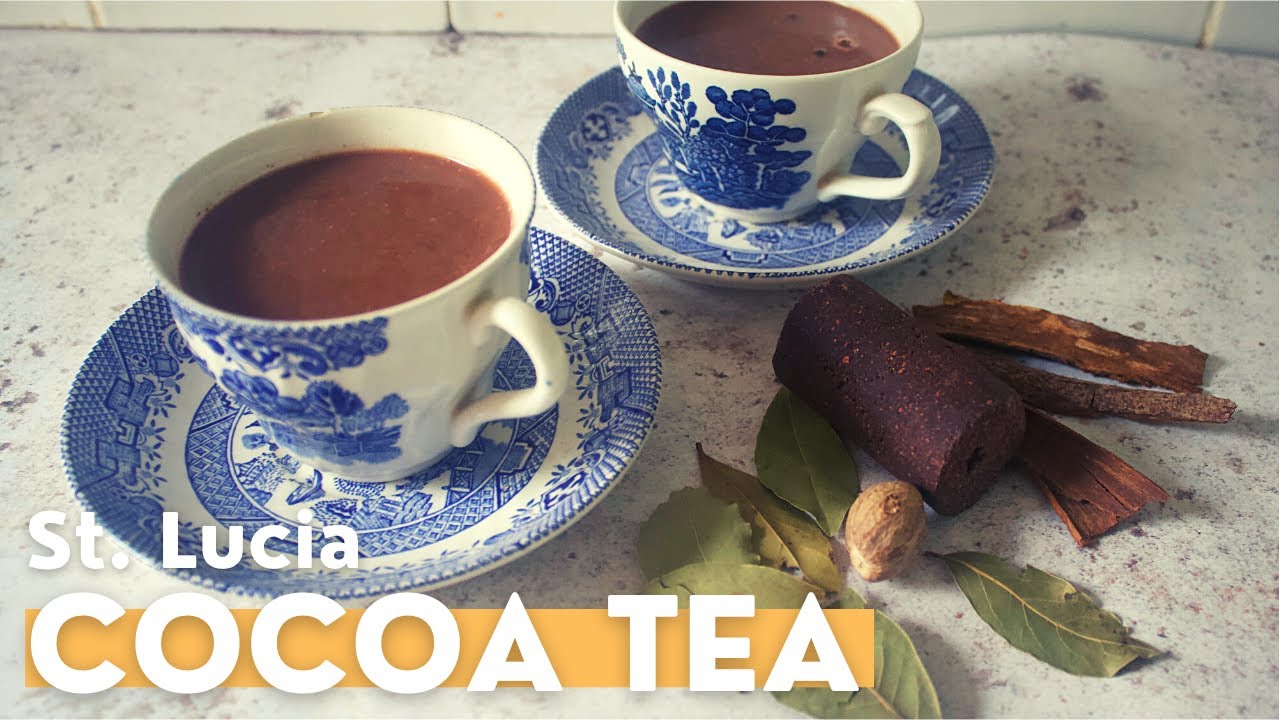 Cocoa Tea from St. Lucia | How to make your own hot chocolate | Vegan hot chocolate recipe