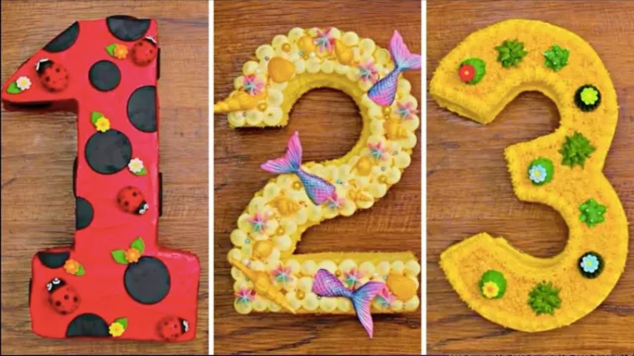 DIY BIG Number Cakes | Creative Number Cakes Perfect For Birthday