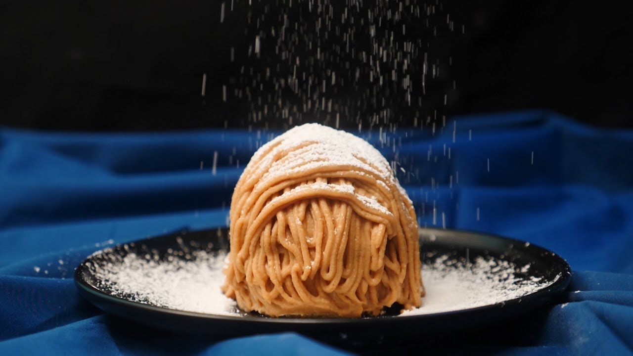 Angelina's Mont Blanc Recipe | How To Cook That Ann Reardon