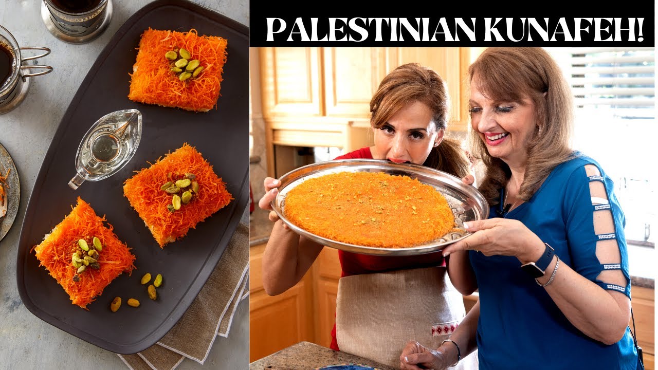 KUNAFEH! THE MOST LEGENDARY DESSERT in the ARAB WORLD DESSERT NO ONE can RESIST!