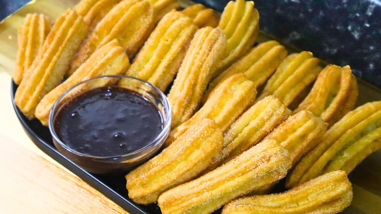 How To Make Easy Homemade Churros Recipe| Fried- Dough |Authentic Spanish Churros Recipe|Breakfast