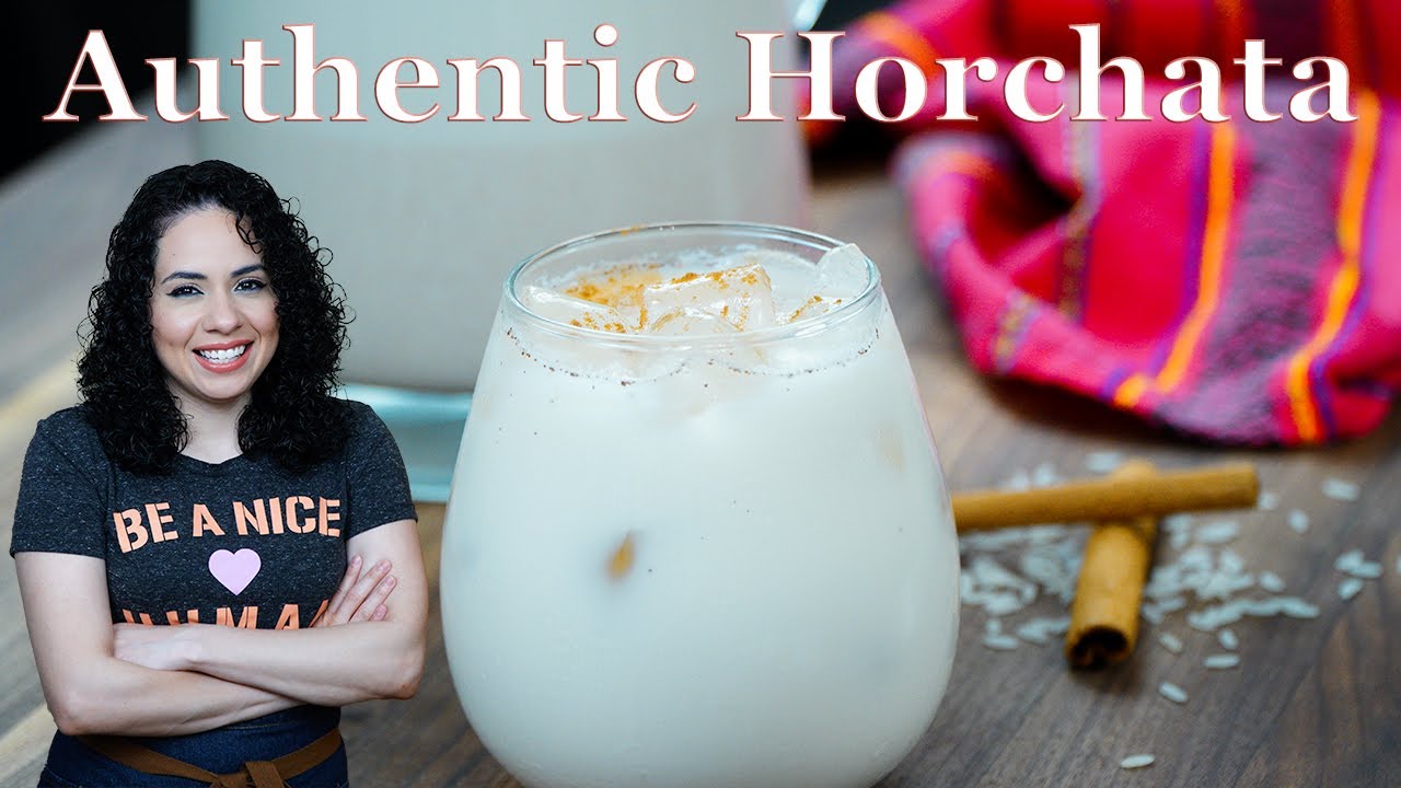 Traditional Mexican HORCHATA Recipe | Villa Cocina