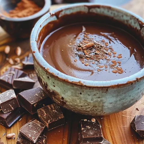 Salted Caramel Chocolate Dipping Sauce