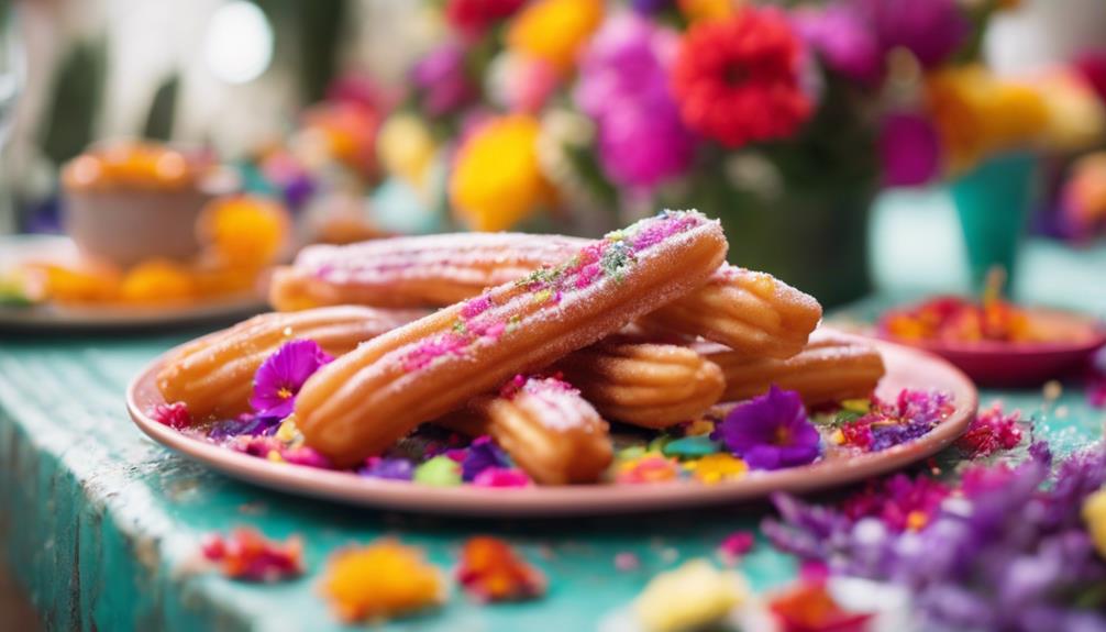 churros at holiday fiesta