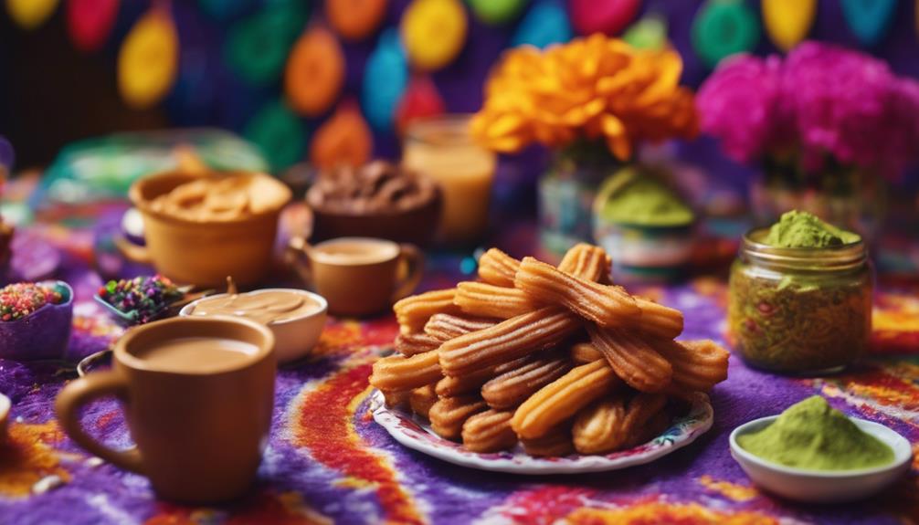 innovative churros with flair