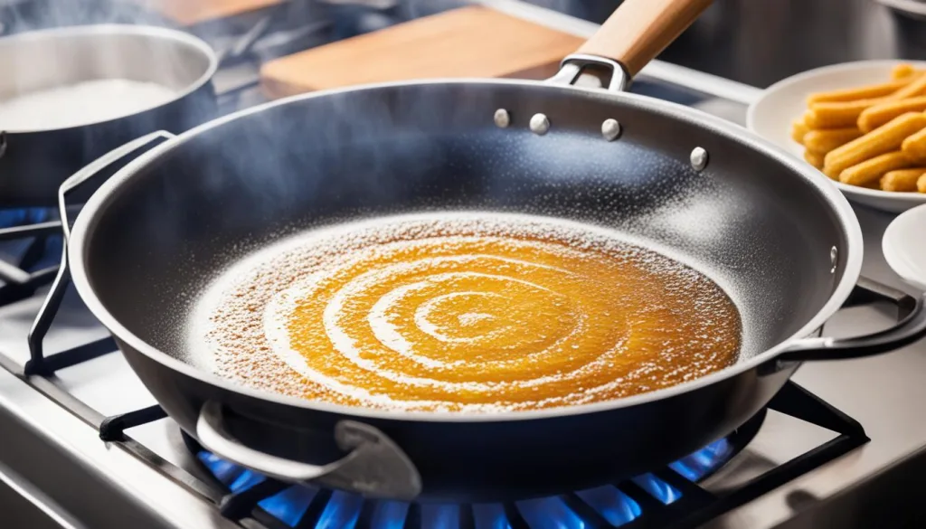 pot for frying churros