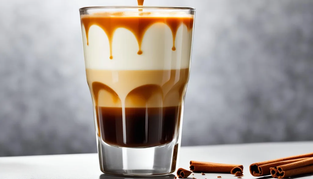 Cinnamon Caramel Macchiato Layering Process