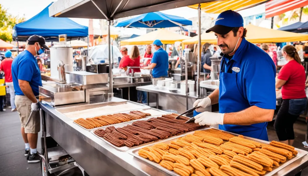 churro cart operations