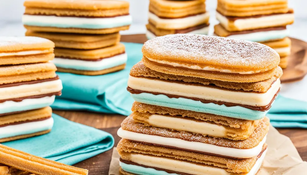 churro ice cream sandwiches churro ice cream sandwiches