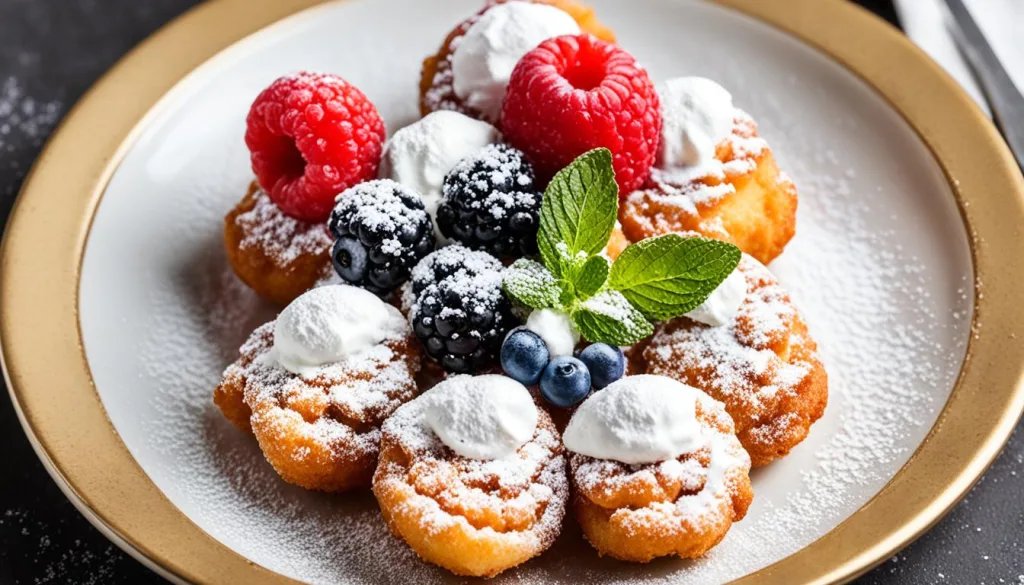 homemade zeppole