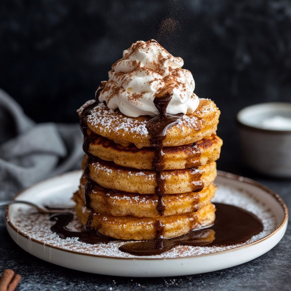 Churro Pancakes