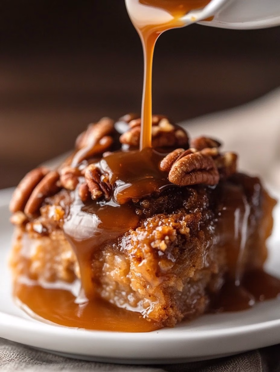 Pumpkin Pecan Cobbler