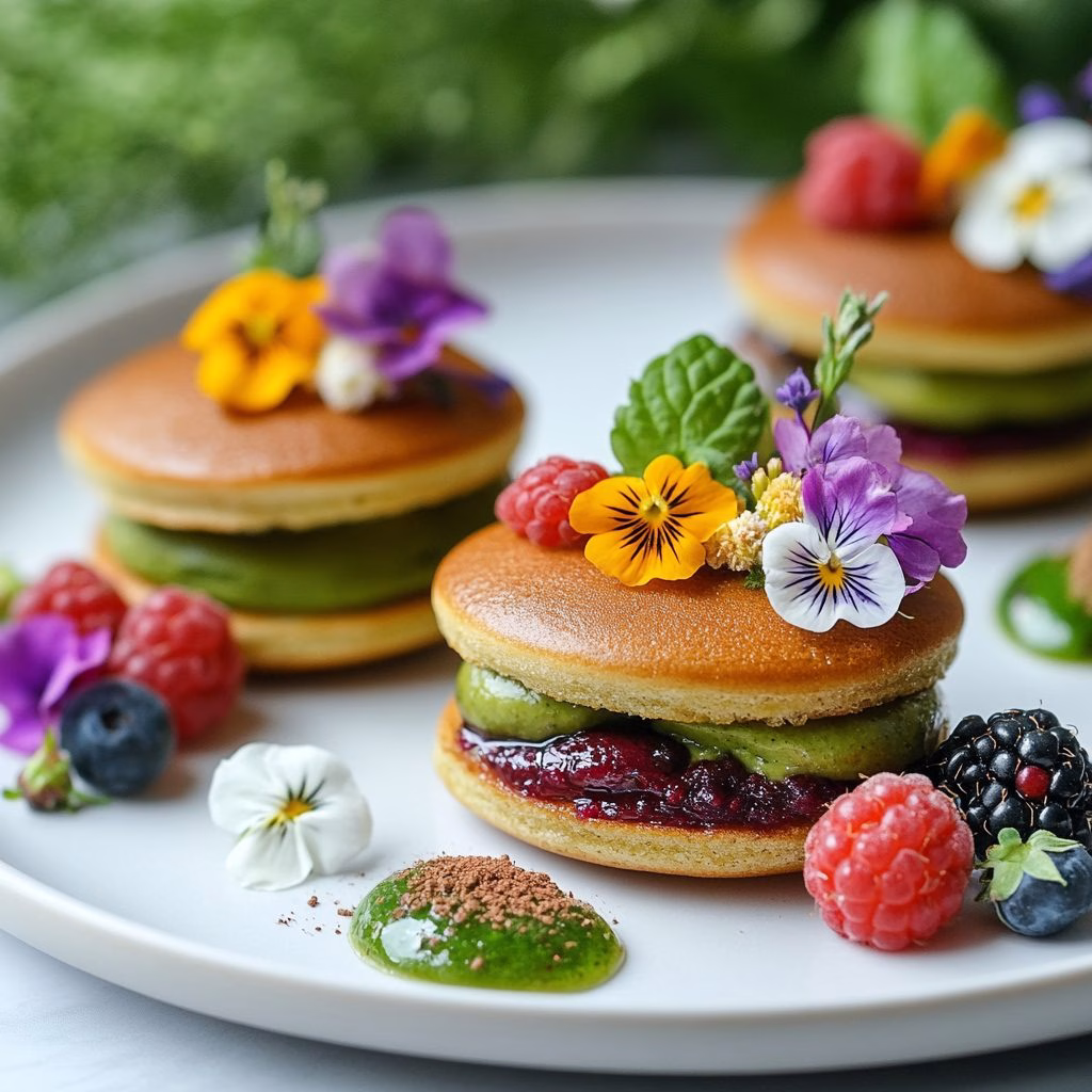 Traditional Japanese Desserts Recipe beautiful arrangement 