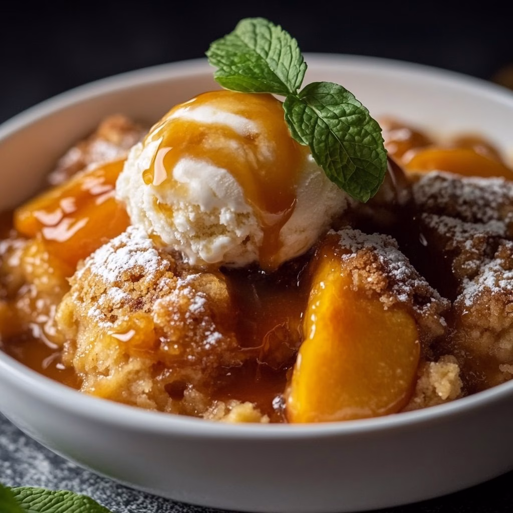 What Are Some Peach Dessert Recipes Peach Cobbler