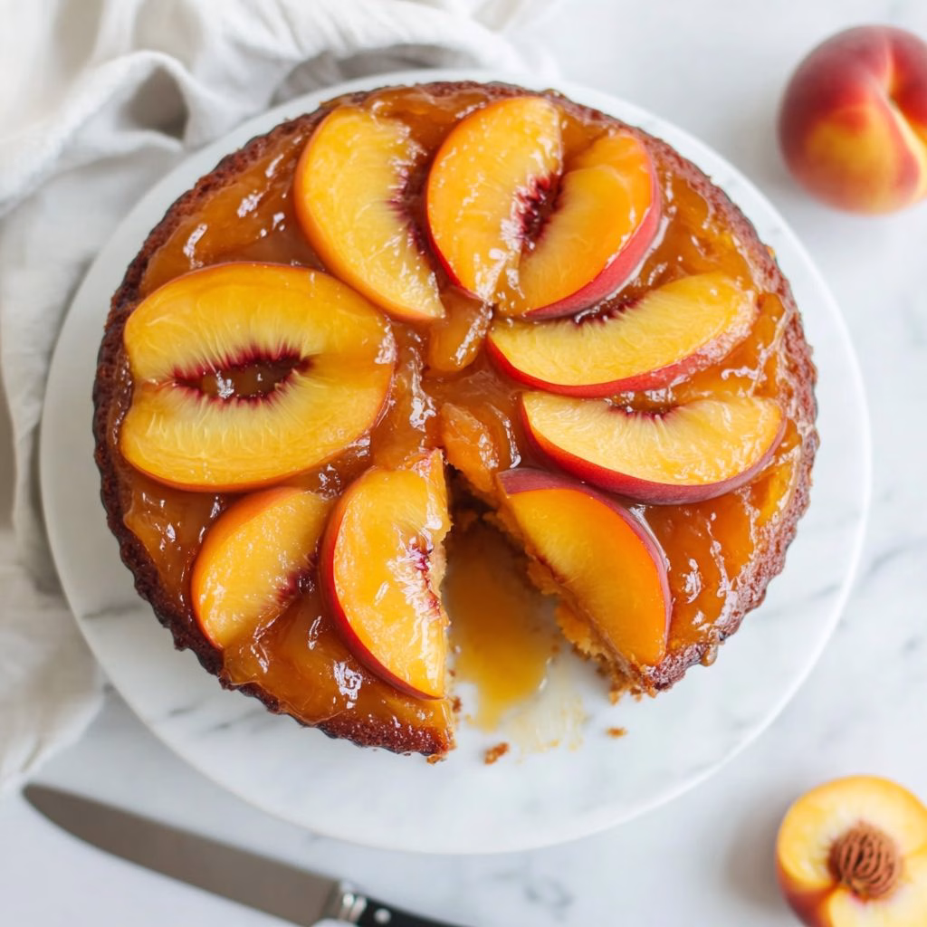 What Are Some Peach Dessert Recipes upside down cake