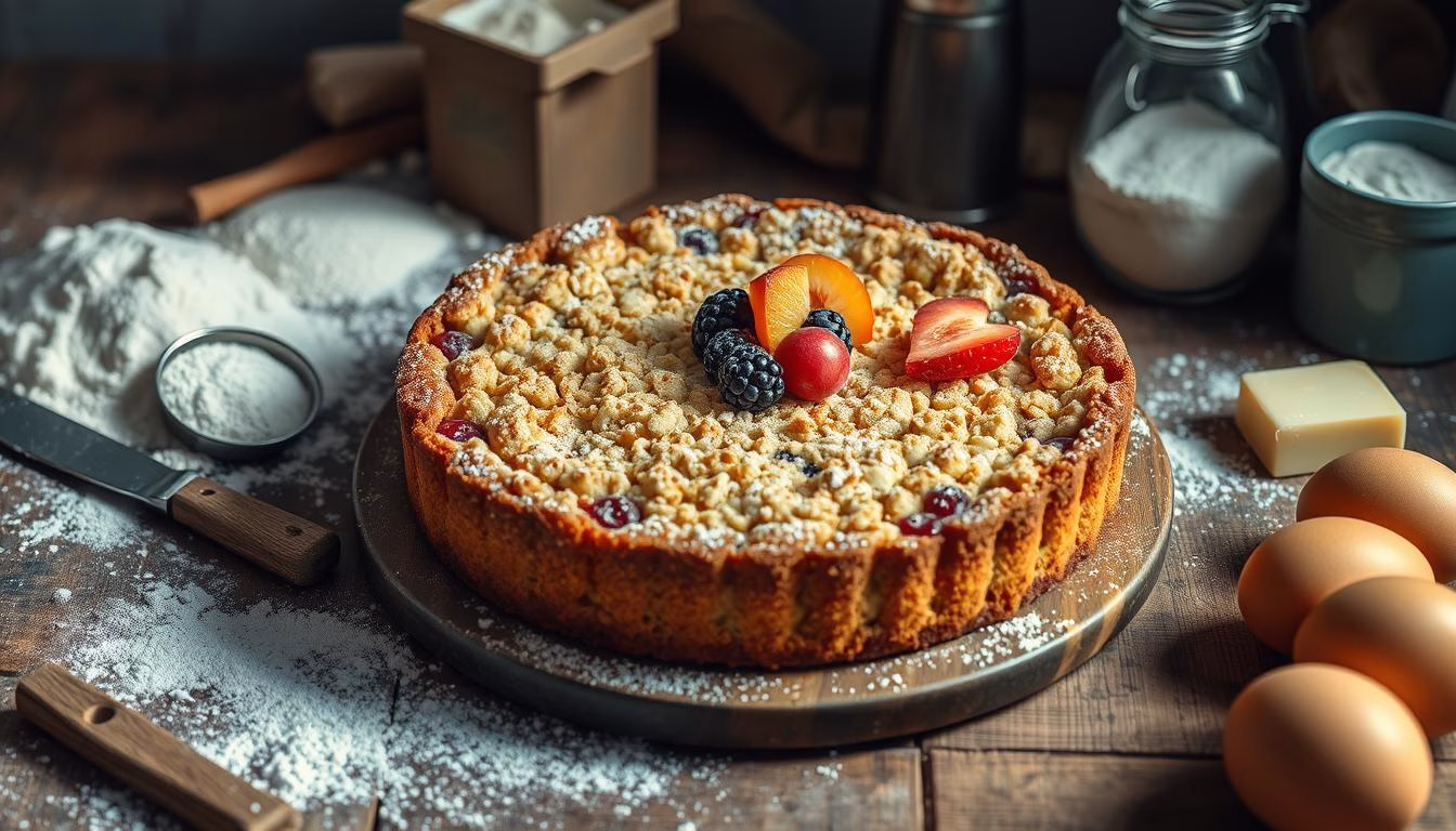 crumble cake recipe