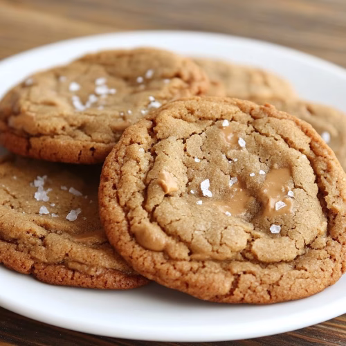 Brown Butter Peanut Butter Cookies