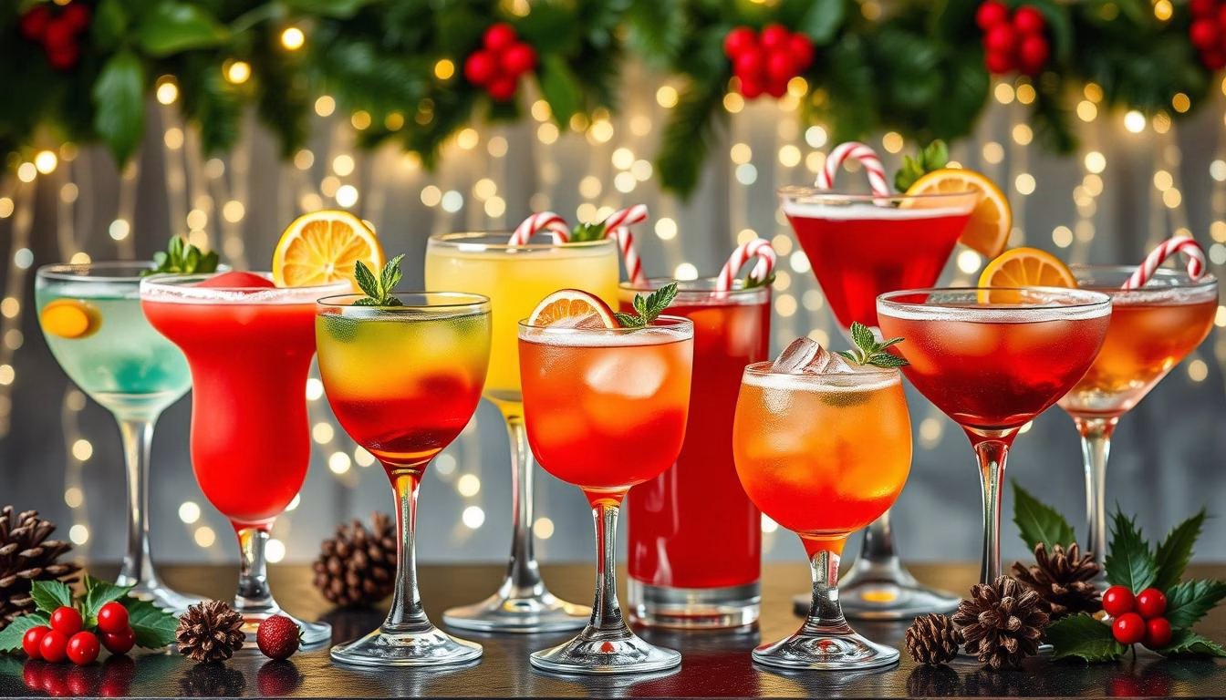 Christmas cocktails 2025