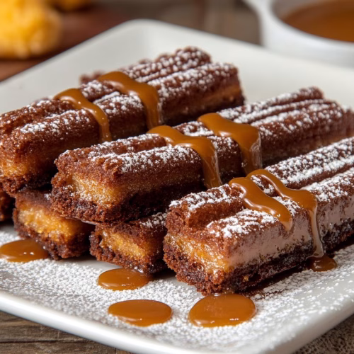 Churro Brownies