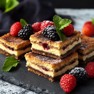 Churro Cheesecake Bars