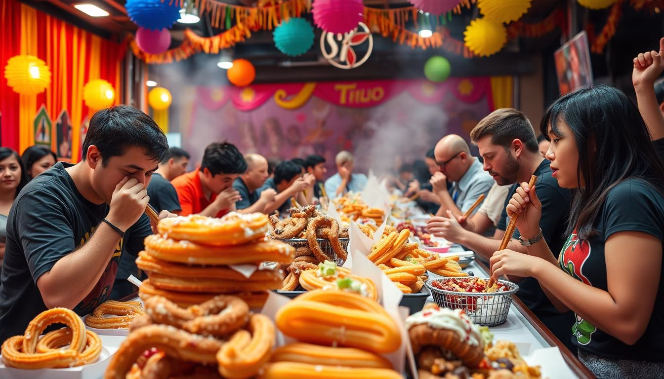 Churro Competitive Eating