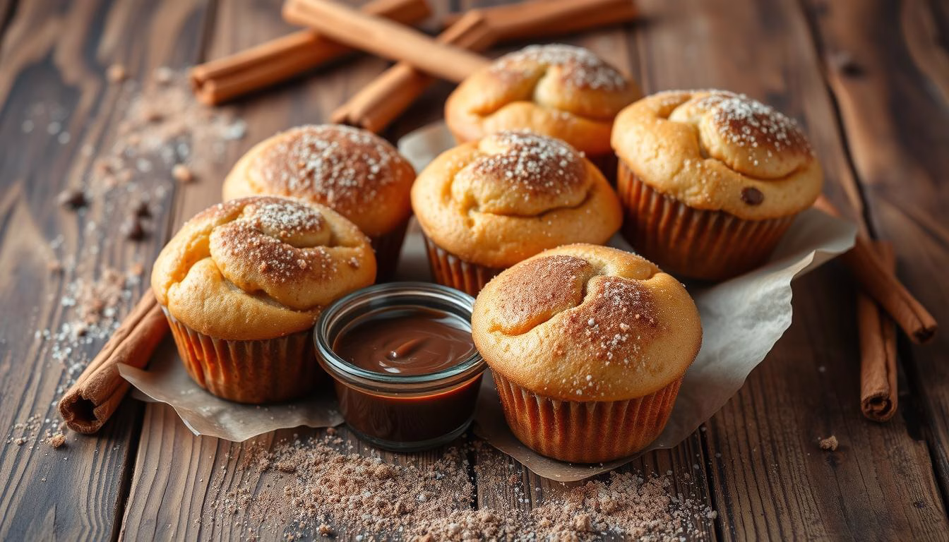 Churro muffins Recipe
