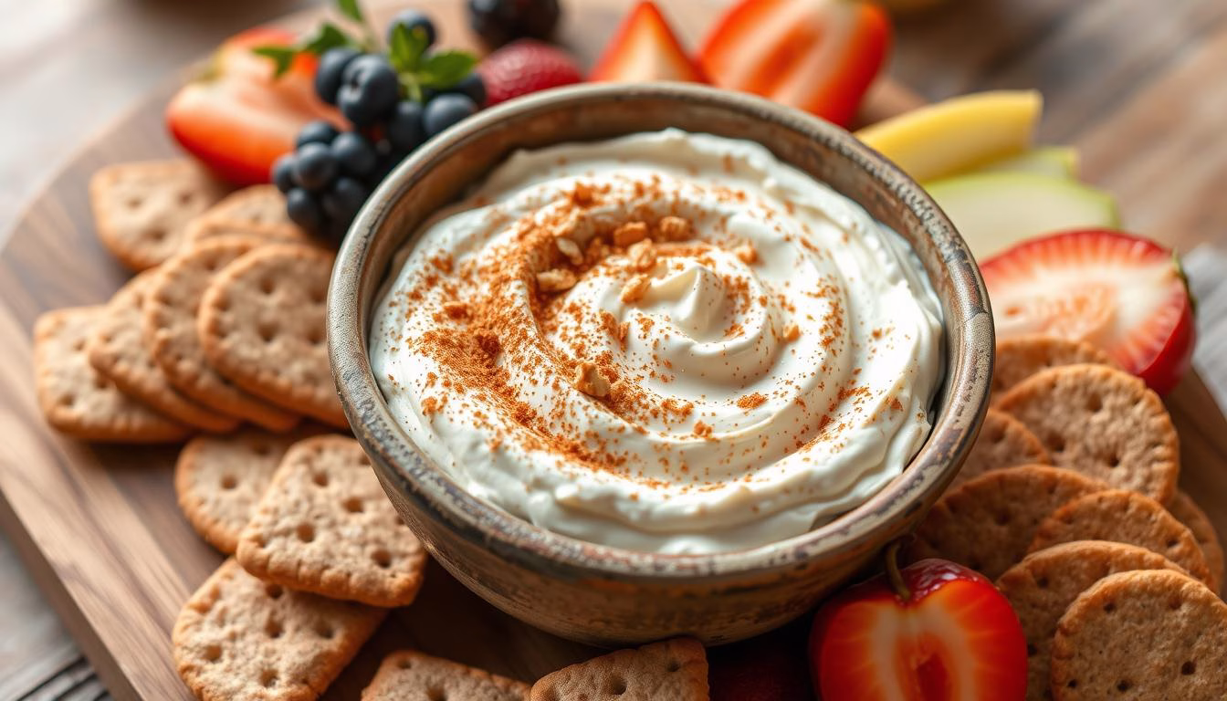 Cinnamon Cream Cheese Dip