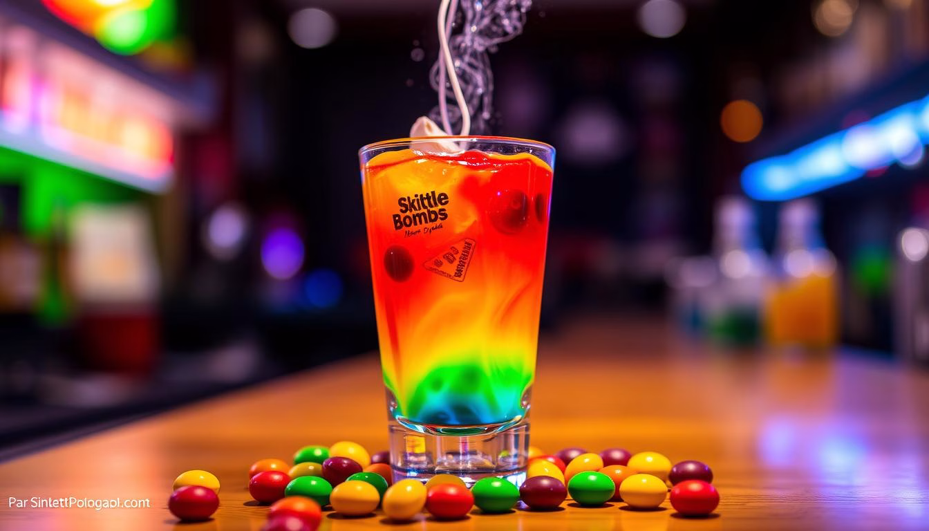 Skittle Bomb Cocktail