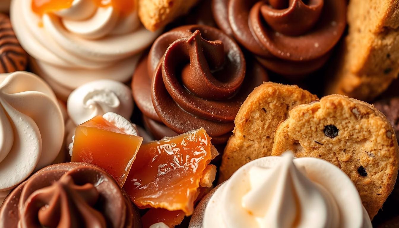 Textures in Desserts