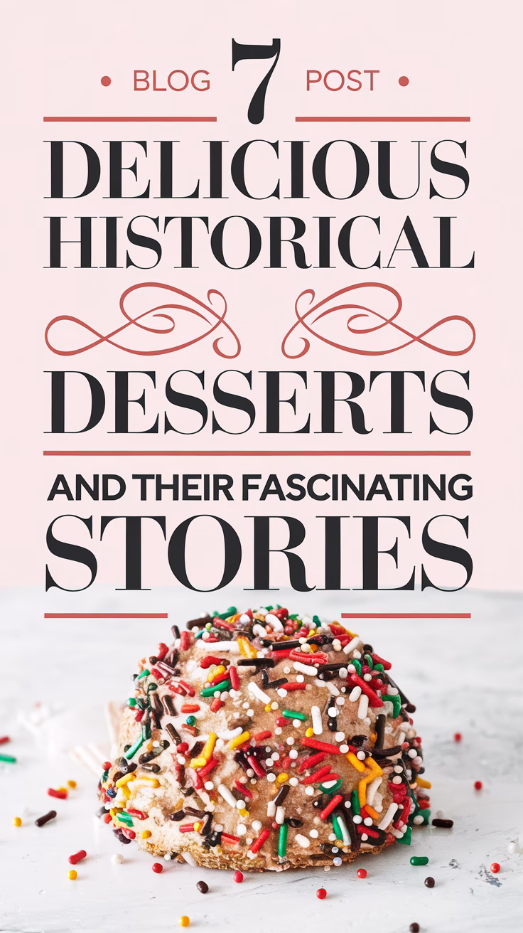 Historical desserts